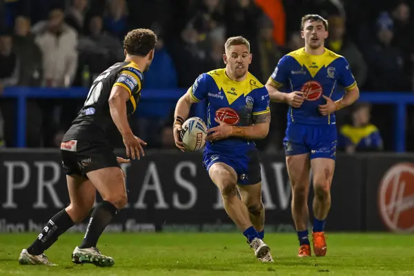 Matt Dufty Van Warrington Wolves Maakt Een Pauze Tijdens Betfred — Stockfoto