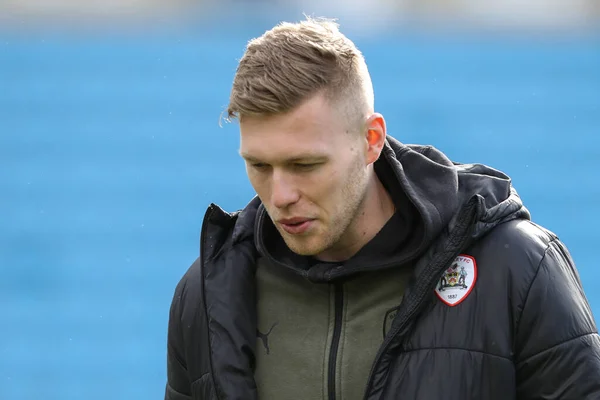 Sam Cosgrove Van Barnsley Arriveert Tijdens Sky Bet League Wedstrijd — Stockfoto