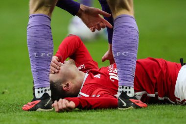 Nottingham Ormanı 'ndan Neco Williams İngiltere' nin Nottingham şehrinde 2 Mart 202 'de oynanan Premier Lig maçında sakatlandı.