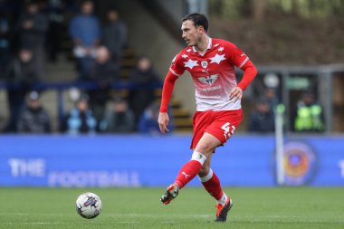 Barnsley 'den Josh Earl, Adams Park, High Wycombe, Birleşik Krallık' ta Wycombe Wanderers 'a karşı oynadığı Sky Bet 1 maçında pas verdi.