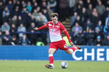 Barnsley 'den Josh Earl, 2 Mart 202' de Adams Park, High Wycombe, Birleşik Krallık 'ta Wycombe Wanderers' a karşı oynanan Sky Bet 1 karşılaşmasında pas verdi.