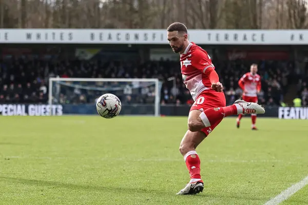 Adam Phillips Von Barnsley Kreuzt Den Ball Während Des Sky — Stockfoto