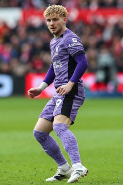 Liverpool 'dan Harvey Elliott Premier League maçı sırasında Nottingham Forest, Liverpool' a karşı City Ground, Nottingham, İngiltere, 2 Mart 202