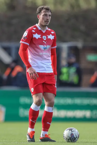 Josh Earl Barnsley Action Sky Bet League Match Wycombe Wanderers — Stock Photo, Image