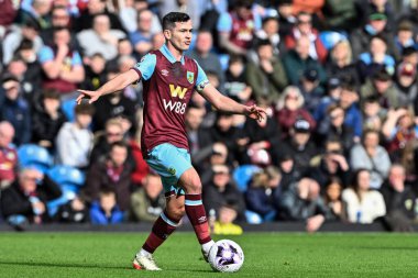 Burnley 'den Josh Cullen Premier Lig maçı sırasında Burnley' e karşı Burnemouth Turf Moor, Burnley, İngiltere 'de 3 Mart 202' de