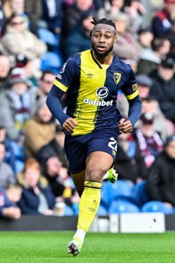 Bournemouth 'dan Antoine Semenyo Premier Lig maçı sırasında Burnley, Burnley Bournemouth' a karşı Turf Moor, Burnley, İngiltere, 3 Mart 202
