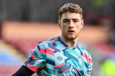 Bournemouth 'dan Mark Travers Premier Lig karşılaşması öncesinde 3 Mart 202' de Burnley, Burnley, Turf Moor 'da Bournemouth' a karşı oynandı.