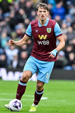 Burnley 'li Sander Berge Premier Lig maçı sırasında Burnley, Burnley Bournemouth' a karşı Turf Moor, Burnley, İngiltere, 3 Mart 202