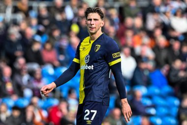 Bournemouth 'dan Illya Zabarnyi Premier Lig maçı sırasında Burnley, Burnley' e karşı Turf Moor, Burnley, Birleşik Krallık, 3 Mart 202