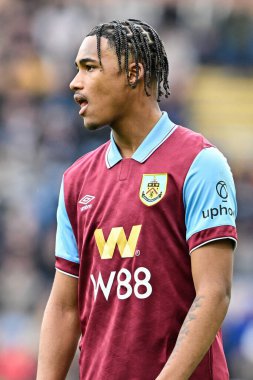 Burnley 'den Wilson Odobert Premier Lig maçında Burnley, Bournemouth' a karşı Turf Moor, Burnley, İngiltere, 3 Mart 202