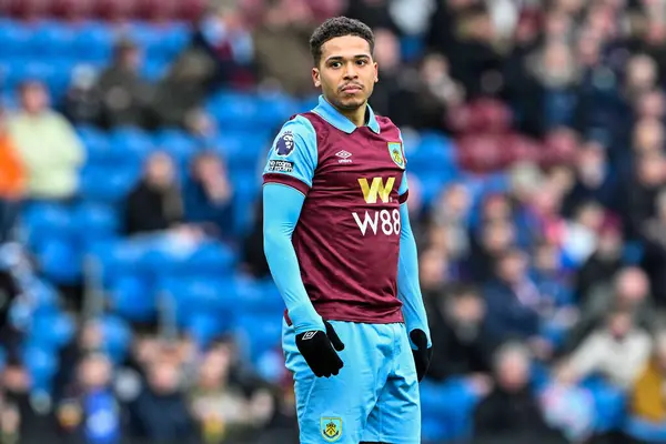 Manuel Benson Burnley Durante Partido Premier League Burnley Bournemouth Turf —  Fotos de Stock