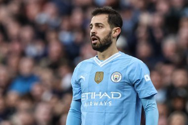 Manchester City - Manchester United Premier Lig maçı sırasında Manchester City - Etihad Stadyumu, Manchester, İngiltere, 3 Mart 202