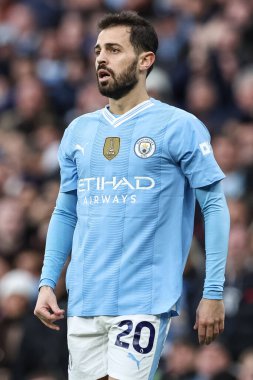 Manchester City - Manchester United Premier Lig maçı sırasında Manchester City - Etihad Stadyumu, Manchester, İngiltere, 3 Mart 202