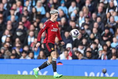 Manchester United takımından Alejandro Garnacho, Manchester City ile Manchester United maçında Etihad Stadyumu 'nda 3 Mart 202 tarihinde karşı karşıya geldi.