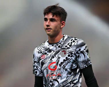 Vertu Kupası 'ndan önce Grimsby Town' dan Charlie Casper Bradford City 'ye karşı Bradford Stadyumu, Bradford, İngiltere' de 2 Eylül 2025