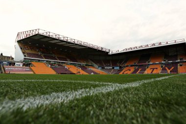 Bradford Üniversitesi Stadyumu, Bradford Stadyumu 'nda Bradford City' nin Grimsby Town 'a karşı oynadığı Vertu Kupası maçından önceki genel görünümü, 2 Eylül 2025