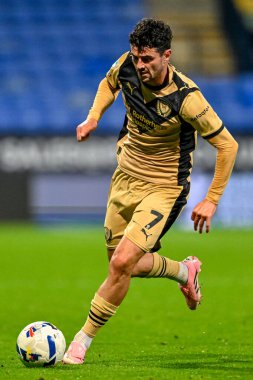 Rotherham United takımından Joe Powell, Bolton Wanderers 'ın Rotherham United' a karşı oynadığı 2 Eylül 2025 'te Toughsheet Community Stadyumu' nda oynanan Vertu Kupası maçında...