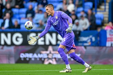 Rotherham United takımından Ted Cann, Bolton Wanderers ile Rotherham United arasındaki 2 Eylül 2025 'te oynanan Toughsheet Community Stadyumu' nda oynanan Vertu Kupası karşılaşmasında