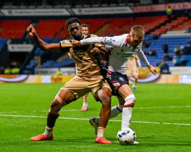 Vertu Kupası maçında Bolton Wanderers, Rotherham United 'a karşı Toughsheet Community Stadyumu, Bolton, İngiltere, 2 Eylül 2025