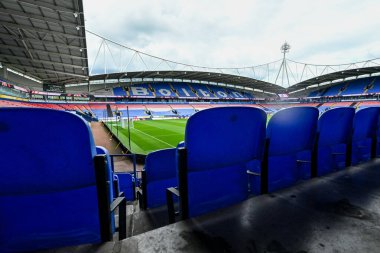 Bolton Wanderers maçında Bolton Wanderers, Rotherham United 'a karşı Toughsheet Community Stadyumu, Bolton, Birleşik Krallık' ta 2 Eylül 2025 'de oynanan maçta Toughsheet Community Stadyumu' nun genel saha görüntülerini izledi.