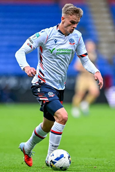 Bolton Wanderers takımından Marcus Forss, Bolton Wanderers ile Toughsheet Community Stadyumu 'nda oynanan Bolton Wanderers maçında, 2 Eylül 2025