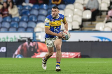 Leeds Rhinos takımından Jake Connor, 4 Eylül 2025 'te Accu Stadyumu, Huddersfield, İngiltere' de oynanan 25.