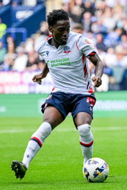 Bolton Wanderers takımından Amario Cozier-Duberry, 6 Eylül 2025 tarihinde Bolton Wanderers - AFC Wimbledon maçında Toughsheet Community Stadyumu, Bolton, Birleşik Krallık