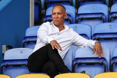Adrian Lam, Betfred Süper Lig 25. Raundunda Leoparlar 'ın baş antrenörü Warrington Wolves, Leigh Leopards' a karşı Halliwell Jones Stadyumu, Warrington, İngiltere, 6 Eylül 2025