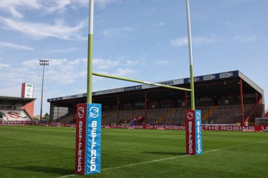 The Sewell Group Craven Park 'ın Betfred Süper Lig 25. Raundunda Hull KR, Hull FC' ye karşı Sewell Group Craven Park, Kingston upon Hull, İngiltere, 7 Eylül 2025