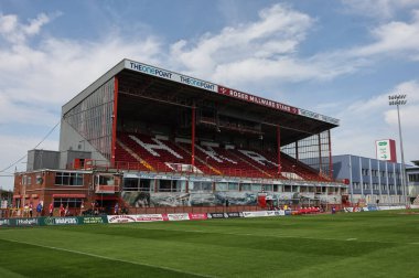 The Sewell Group Craven Park 'ın Betfred Süper Lig 25. Raundunda Hull KR, Hull FC' ye karşı Sewell Group Craven Park, Kingston upon Hull, İngiltere, 7 Eylül 2025