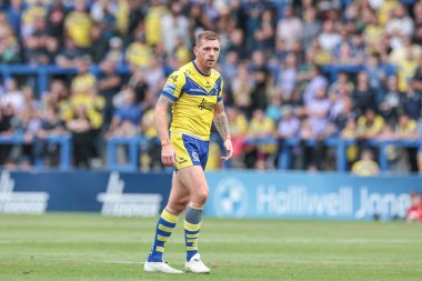 Warrington Wolves 'tan Marc Sneyd 25. Betfred Süper Lig karşılaşmasında Warrington Wolves, Leigh Leopards' a karşı Halliwell Jones Stadyumu, Warrington, İngiltere, 6 Eylül 2025