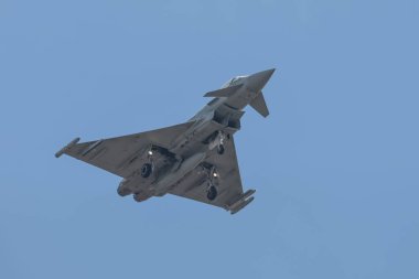 Eurofighter Typhoons FGR4, RAF Coningsby 'de 11 Eylül 2025 tarihinde havalandı.