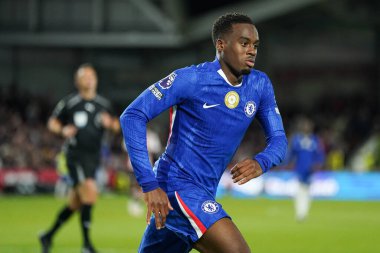 Chelsea 'den Jamie Gittens Premier League karşılaşmasında Brentford Chelsea' ye karşı Gtech Community Stadyumu, Londra, 13 Eylül 2025 