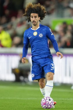 Chelsea 'den Marc Cucurella Premier Lig karşılaşmasında Brentford Chelsea' ye karşı Gtech Community Stadyumu, Londra, Birleşik Krallık, 13 Eylül 2025 