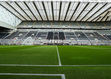 Premier Lig maçı sırasında St James 'Park' ın genel bir görüntüsü. Newcastle United, Wolverhampton Wanderers 'a karşı. St. James' s Park, Newcastle, İngiltere, 13 Eylül 2025 