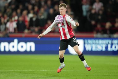 Brentford 'dan Keane Lewis-Potter Premier League maçı sırasında Brentford Chelsea' ye karşı Gtech Community Stadyumu, Londra, Birleşik Krallık, 13 Eylül 2025