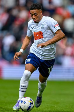 Preston North End 'den Lewis Dobbin Gökyüzü İddia Şampiyonası' nda Preston North End 'e karşı Deepdale, Preston, İngiltere, 13 Eylül 2025
