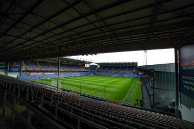 Premier Lig karşılaşması öncesinde Burnley 'nin Liverpool' a karşı Turf Moor, Burnley, Birleşik Krallık 'ta 14 Eylül 2025' te oynadığı Turf Moor maçının genel görünümü 