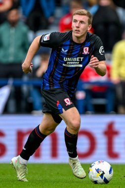 Middlesbrough 'dan Matt Targett Gökyüzü İddia Şampiyonası' nda Preston North End - Middlesbrough maçı sırasında Deepdale, Preston, Birleşik Krallık, 13 Eylül 2025