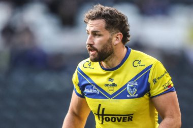 Toby King of Warrington Wolves, Betfred Süper Lig 26. Raundda Hull FC vs Warrington Wolves 'a karşı MKM Stadyumu, Hull, Birleşik Krallık, 13 Eylül 2025