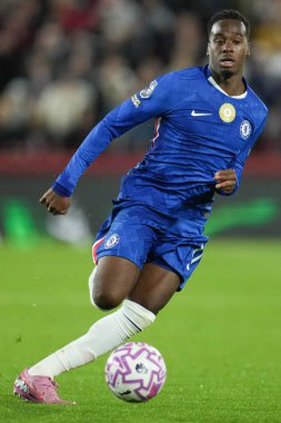 Chelsea 'den Jamie Gittens Premier League karşılaşmasında Brentford Chelsea' ye karşı Gtech Community Stadyumu, Londra, 13 Eylül 2025 