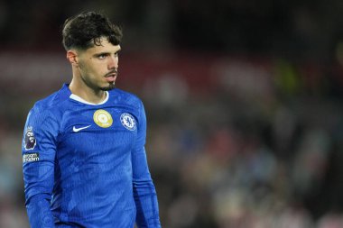 Chelsea 'den Pedro Neto Premier League karşılaşmasında Brentford Chelsea' ye karşı Gtech Community Stadyumu 'nda, 13 Eylül 2025 