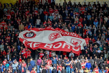 Middlesbrough 'u destekleyenler Gökyüzü İddia Şampiyonası' nda Preston North End 'e karşı Deepdale, Preston, Birleşik Krallık' ta 13 Eylül 2025 