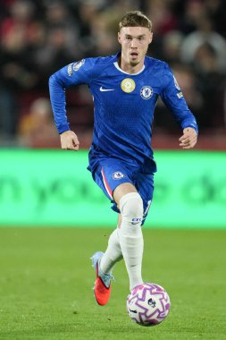 Chelsea 'den Cole Palmer Premier League karşılaşmasında Brentford Chelsea' ye karşı Gtech Community Stadyumu, Londra, 13 Eylül 2025
