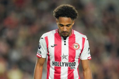 Brentford 'dan Kevin Schade Premier League maçı sırasında Brentford Chelsea' ye karşı Gtech Community Stadyumu, Londra, Birleşik Krallık, 13 Eylül 2025 