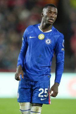 Chelsea 'den Moiss Caicedo Premier Lig karşılaşmasında Brentford Chelsea' ye karşı Gtech Community Stadyumu, Londra, İngiltere, 13 Eylül 2025 
