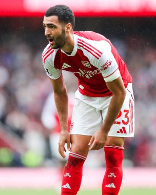 Arsenal 'den Mikel Merino, 13 Eylül 2025' te İngiltere 'nin Emirates Stadyumu' nda oynanan Premier League karşılaşmasında tepki gösterdi. 