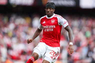 Arsenal 'den Noni Madueke, 13 Eylül 2025' te İngiltere 'nin Emirates Stadyumu' nda oynanan Premier League karşılaşmasında Arsenal ve Nottingham Forest karşı karşıya geldi.