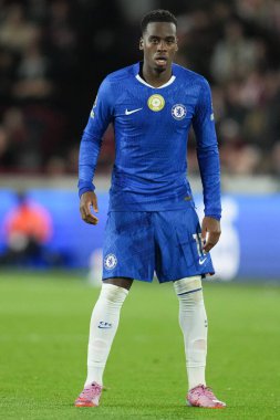 Chelsea 'den Jamie Gittens Premier League karşılaşmasında Brentford Chelsea' ye karşı Gtech Community Stadyumu, Londra, 13 Eylül 2025 