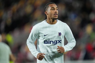 Chelsea 'den Joao Pedro Premier Lig karşılaşması öncesinde Brentford Chelsea' ye karşı Gtech Community Stadyumu, Londra, 13 Eylül 2025